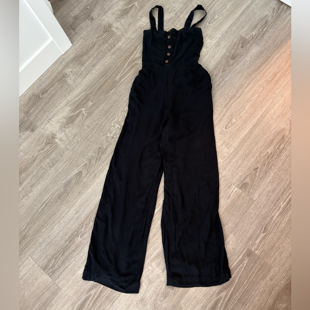 Abercrombie & Fitch Black Jumpsuit